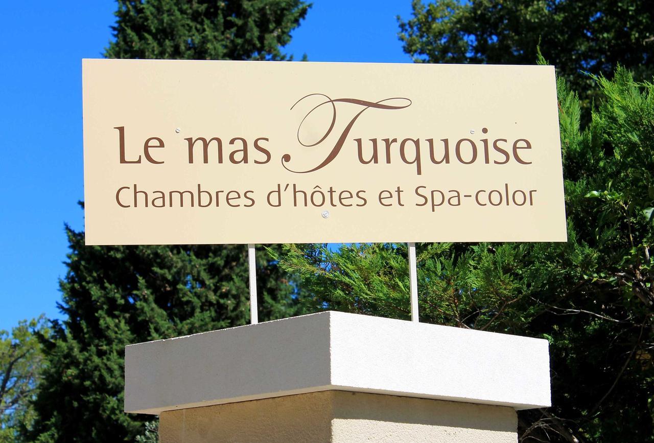 Le Mas Turquoise, B&B Spa-Color Inclus Bedarrides Екстер'єр фото